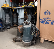 Pumppujen ja varaosien myynti